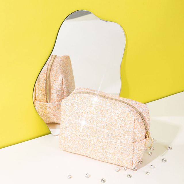 Travel Pouch Cosmetic Bag Glitter - CBG009