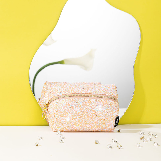 Small Pouch Cosmetic Bag Glitter - CBG021
