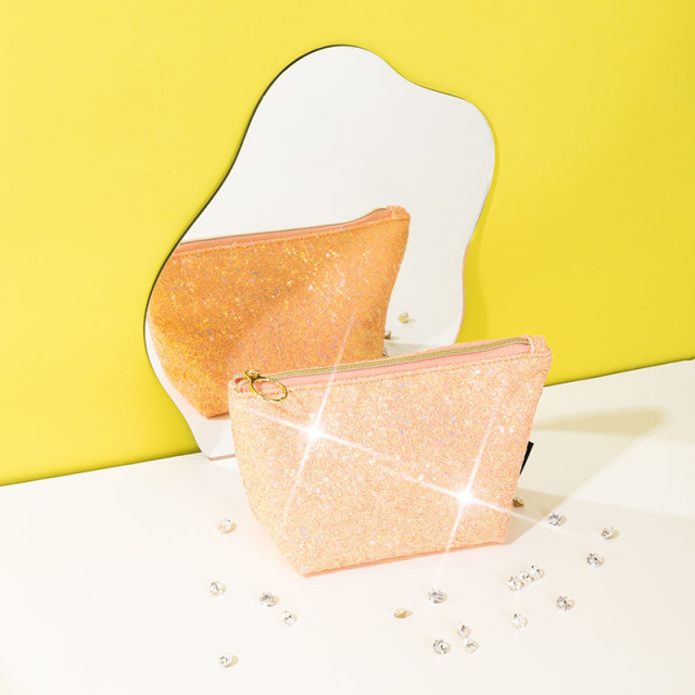Essential Pouch Cosmetic Bag Glitter - CBG032
