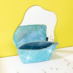 Essential Pouch Cosmetic Bag Glitter - CBG031