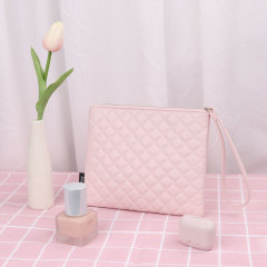 Flat Pouch Cosmetic Bag PU Leather - CBP201