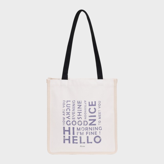 Everyday Shopping Totebag Recycled cotton - HAB115