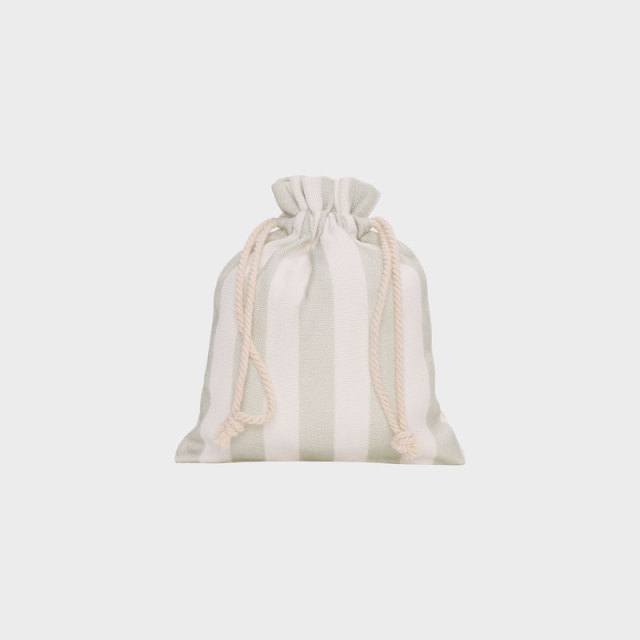Travel Beauty Drawstring Bag Bamboo Fiber - CBB096
