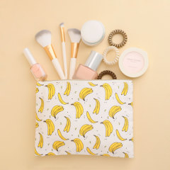 Flat Pouch Cosmetic Bag Banana Fiber - CNC046