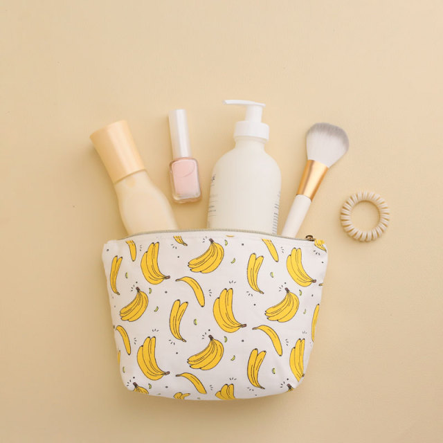 Essential Pouch Cosmetic Bag Banana Fiber - CNC048
