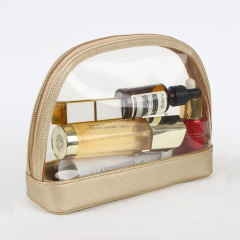 Travel Pouch Cosmetic Bag TPU PU Leather - CBT112