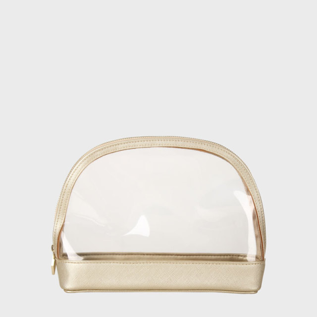 Travel Pouch Cosmetic Bag TPU PU Leather - CBT112