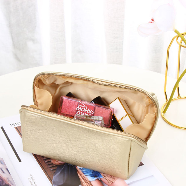 Travel Pouch Cosmetic Bag PU Leather - CBP161