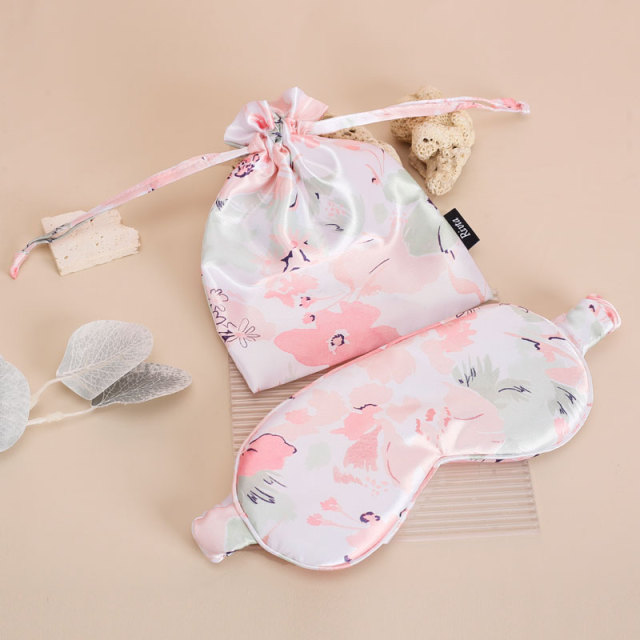 Travel Essential Eyeshade RPET Satin - EYS117