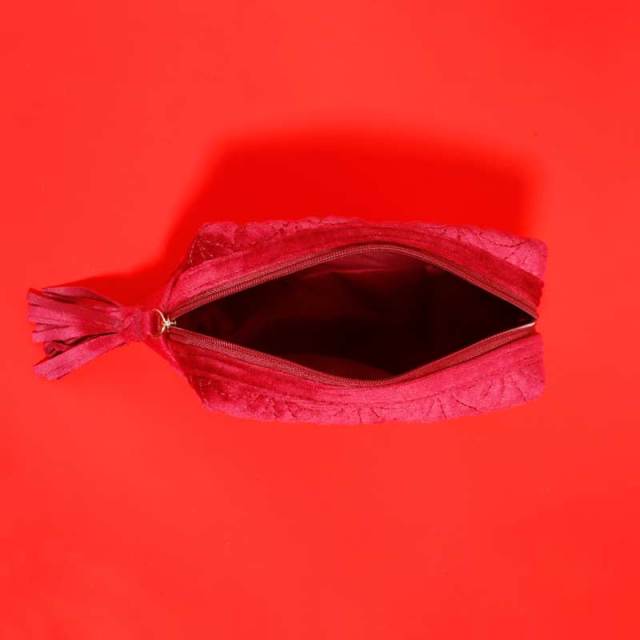Essential Pouch Cosmetic Bag RPET Velvet - CBR234