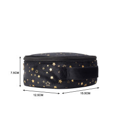 Small Pouch Makeup Case Recycled Velvet - CBR252
