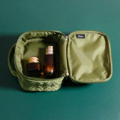 Small Pouch Makeup Case Recycled Velvet - CBR229