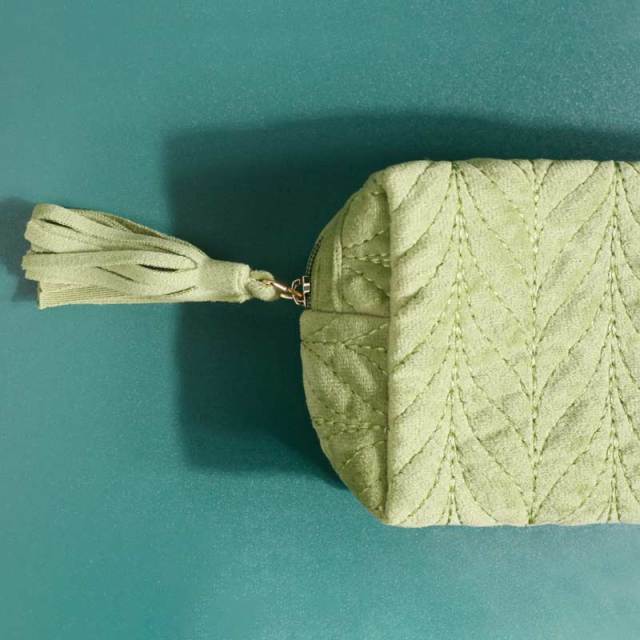 Essential Pouch Cosmetic Bag RPET Velvet - CBR238