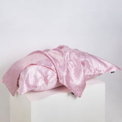 sustainable RPET satin pillowcase for beauty brand private label wholesale