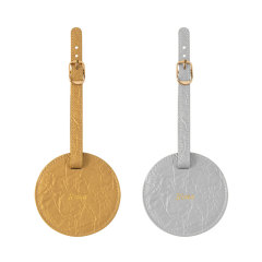 Stylish Luggage Tag Pineapple Leather - TRA045