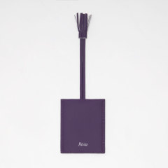 Stylish Luggage Tag Silica Gel Leather - TRA052