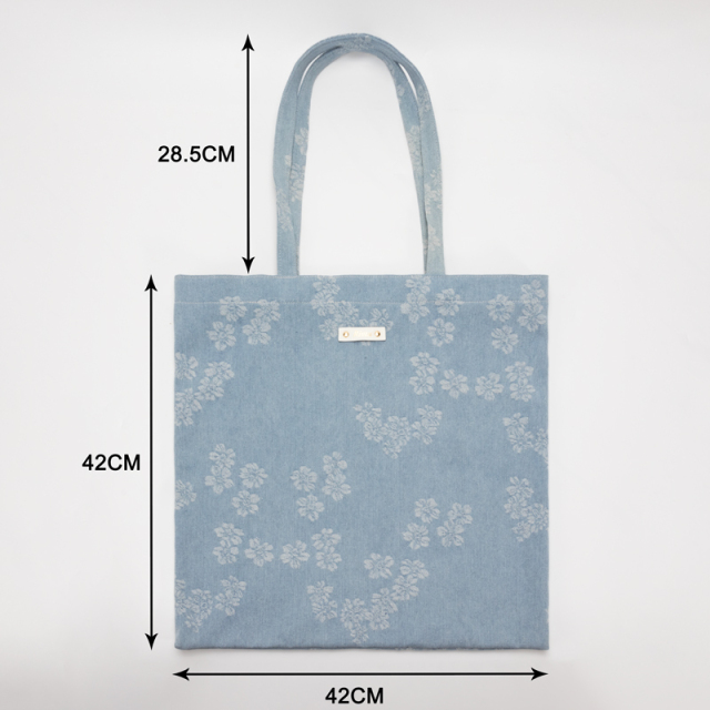 Everyday Shopping Totebag Denim fabric (100% Cotton) - HAB121