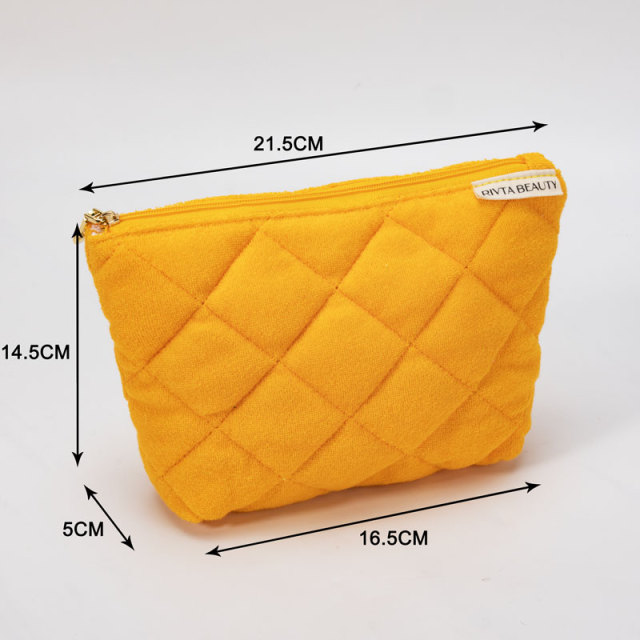 Essential Pouch Cosmetic Bag CVC Towel (Cotton) - CBC151