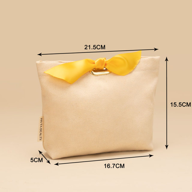Essential Pouch Cosmetic Bag Recycled Cotton - CBC171
