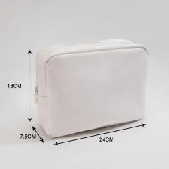 Travel Pouch Cosmetic Bag Recycled Cotton - CBC172