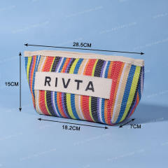 Essential Pouch Cosmetic Bag PVC Mesh - CBT227