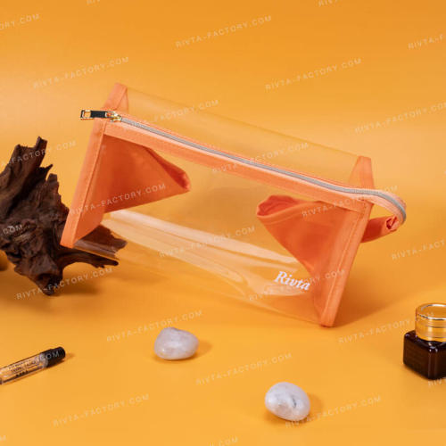 CBT228 clear TPU zip pouch