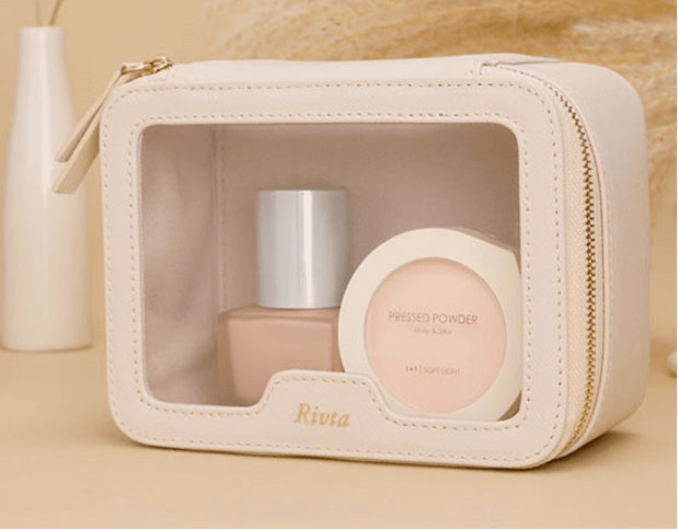 Recycled PVB waterproof makeup case