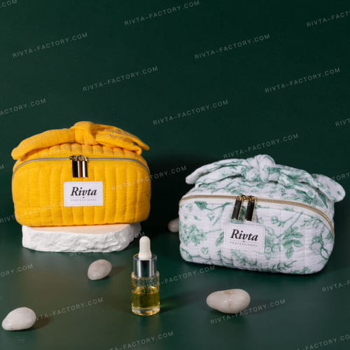 Mini cotton gauze makeup case CBC187