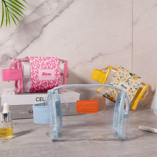 CBT240 clear TPU travel toiletry bag