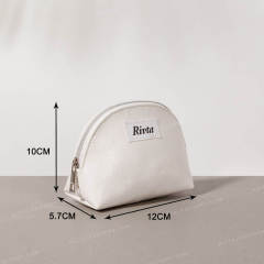 Leather Pouch Cosmetic Bag Recycled PU - CBP213