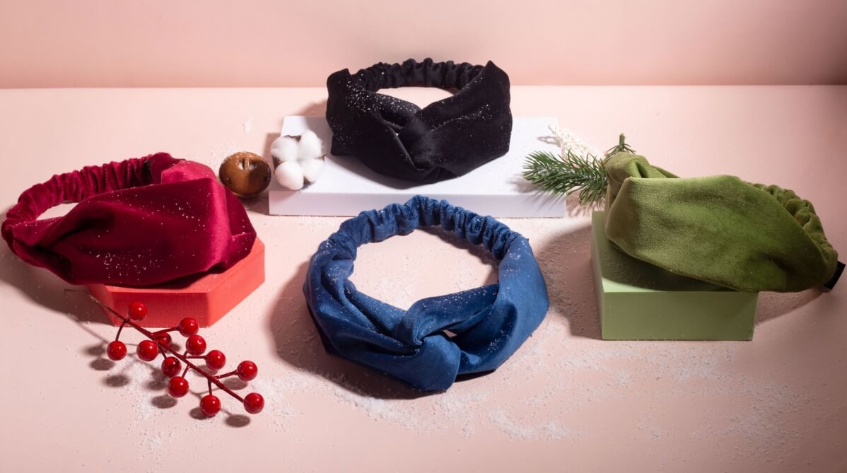 RPET VELVET Headbands