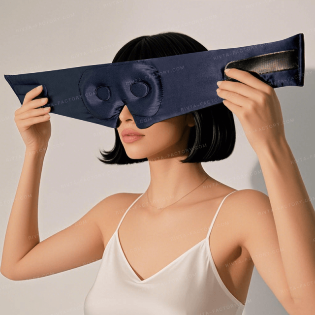 Weighted Eye Mask Made Of Bamboo Silk-EYS125