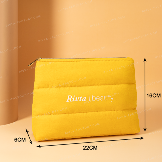 Quilted Cosmetic Bag Made Of RPET - CBR310
