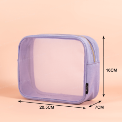 Transparent Cosmetic Bag Made Of Bamboo Fiber - CBT251