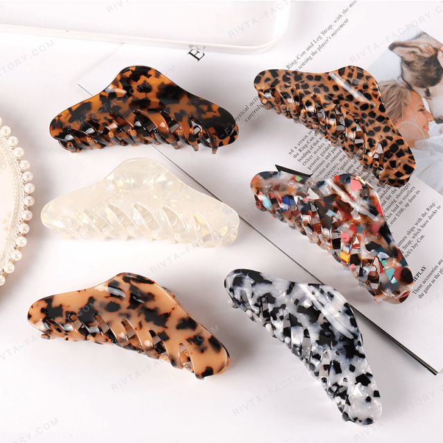 Daily Essential Beauty Hair Clip Made Of Acetate - BEA081