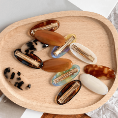 Hair Clip Made Of Acetate-BEA087