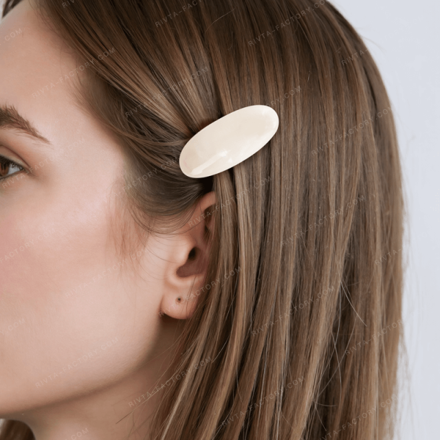 Hair Clip Made Of Acetate-BEA087
