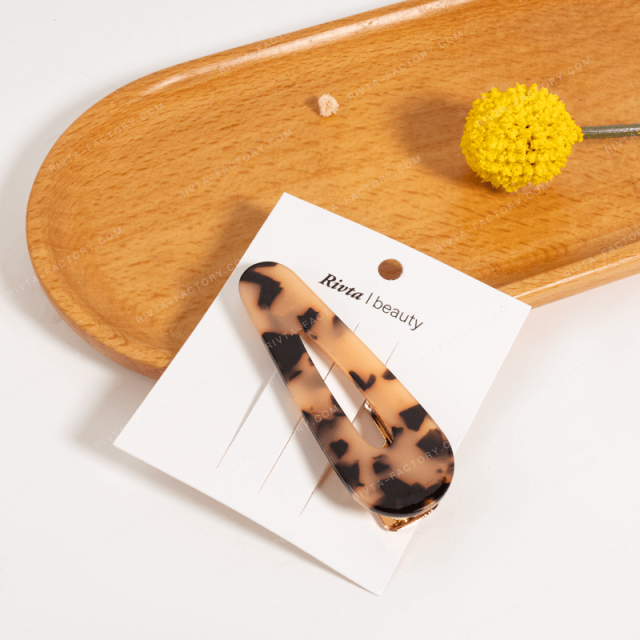 Hair Clip Made Of Acetate - BEA083
