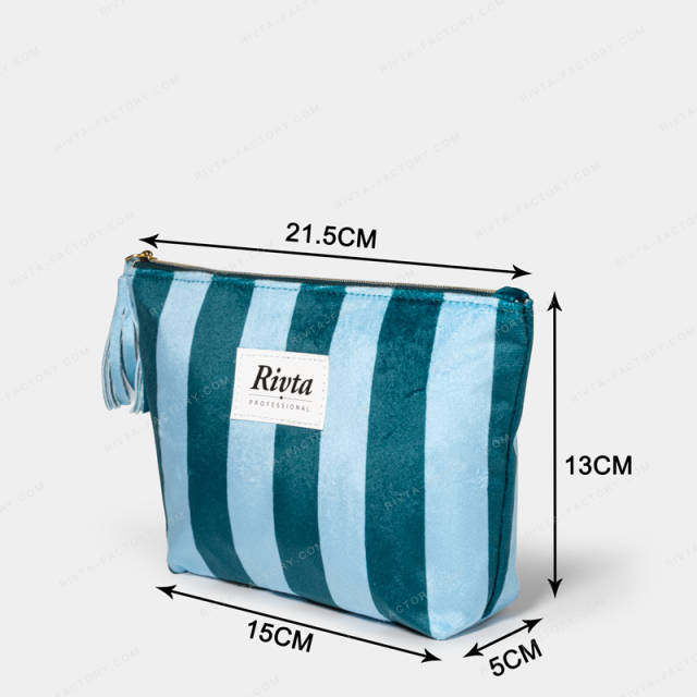 Print Cosmetic Bag RPET Velvet - CBR316