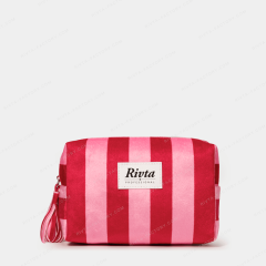 Medium Print Cosmetic Bag RPET Velvet - CBR319