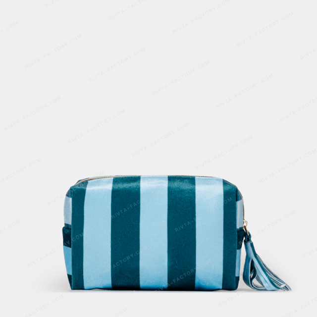 Samll Print Cosmetic Bag RPET Velvet - CBR320