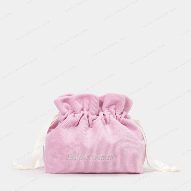 Corduroy Drawstring Bags Made Of 100% Recycled Material - CBR321