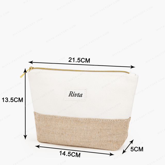 Recycled Cosmetic Bag With Paper Sleeve - CBC209