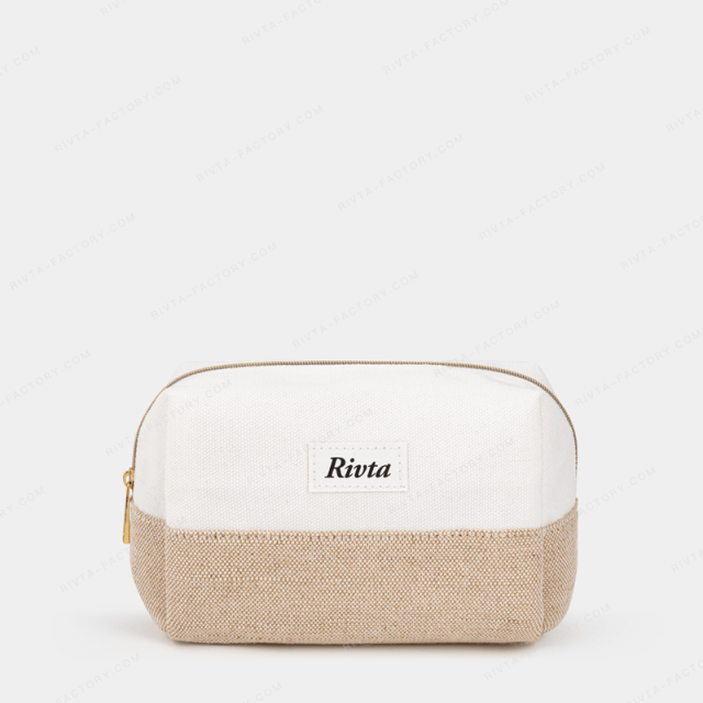 Recycled Cosmetic Bag With Paper Sleeve - CBC210