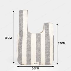 Medium Pouch Cosmetic Bag Cotton Linen - CBC196