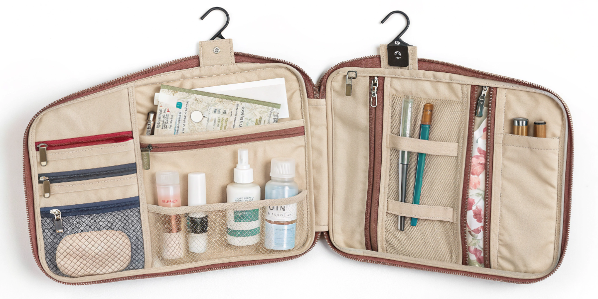 Features of a Bestselling Hanging Toiletry Bag