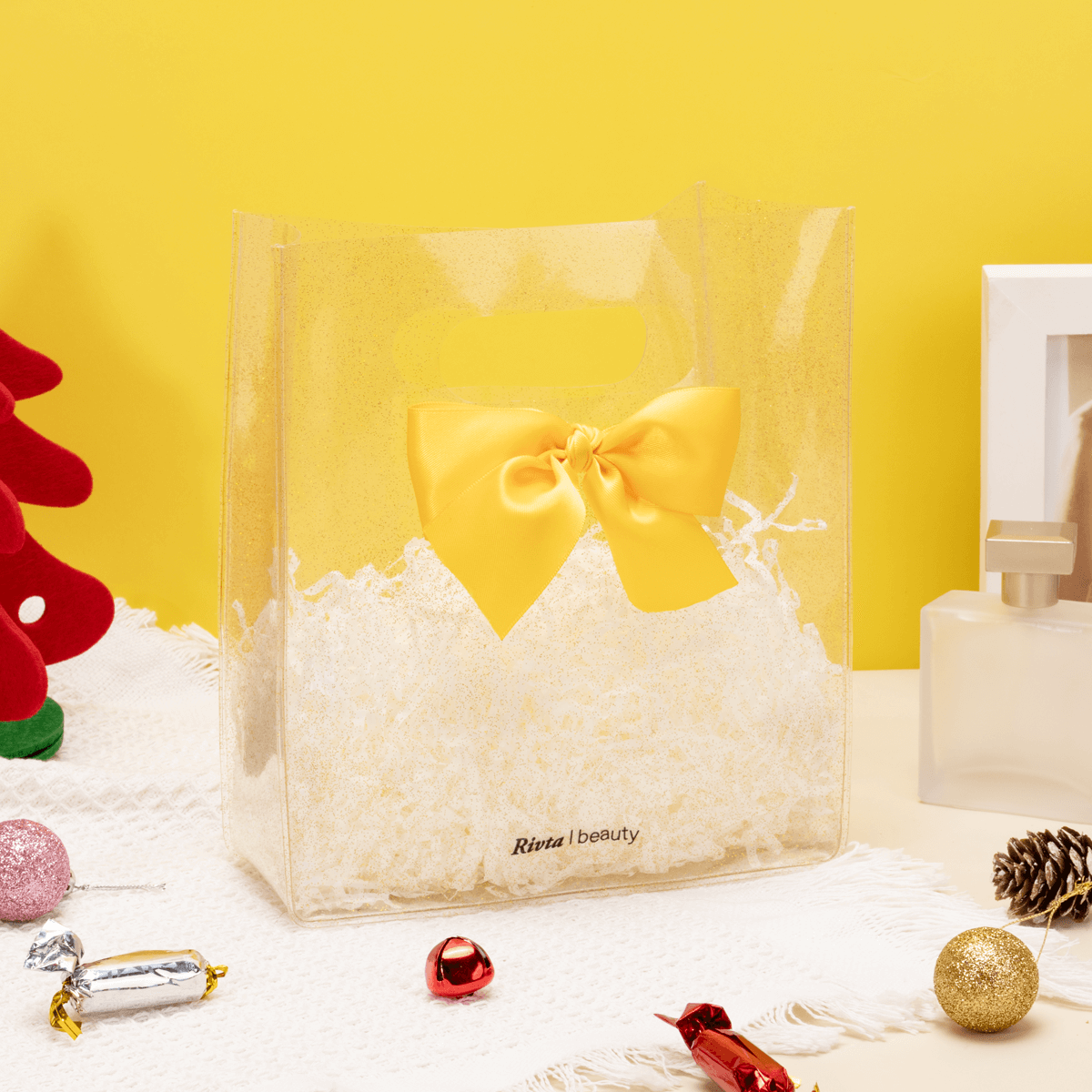 Luxury clear TPU toiletry case manufacture