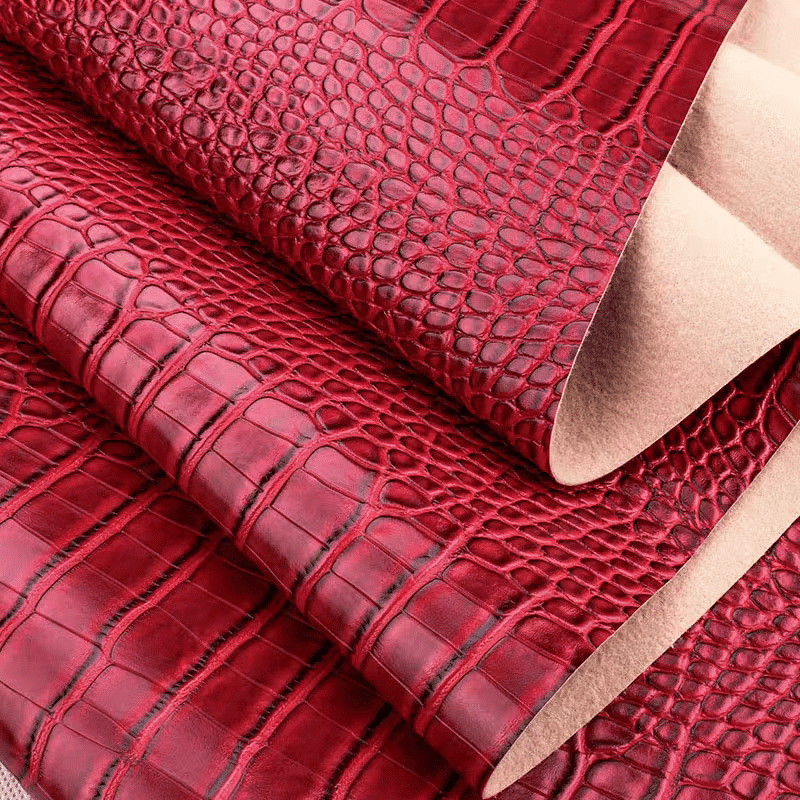 embossed patterns leather