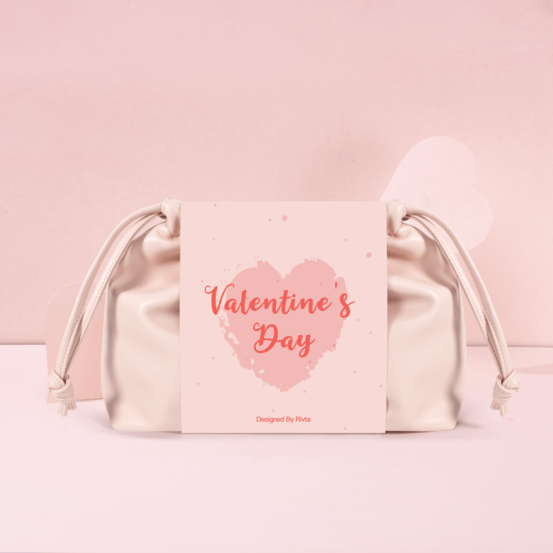 Custom luxury cosmetic bag made from Desser to Recycled PU Leather