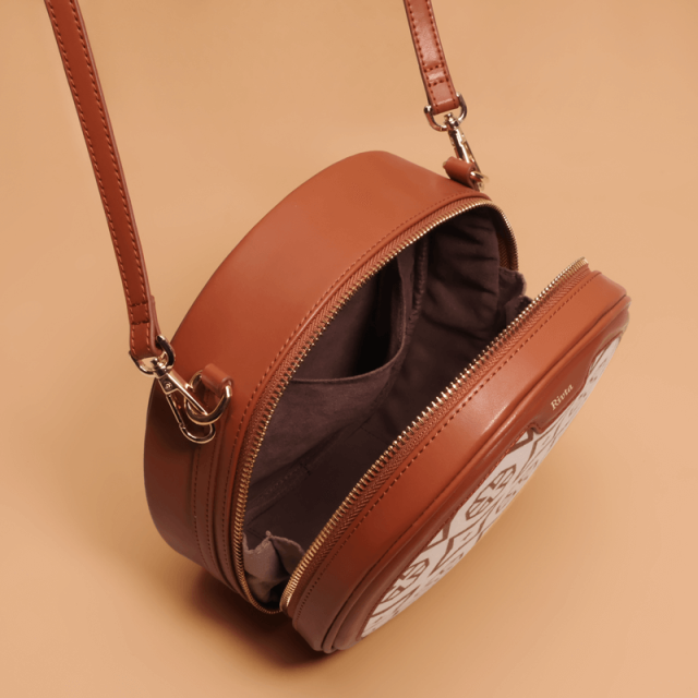 CBD004 - Pu Leather & Cotton - Crossbody Bags